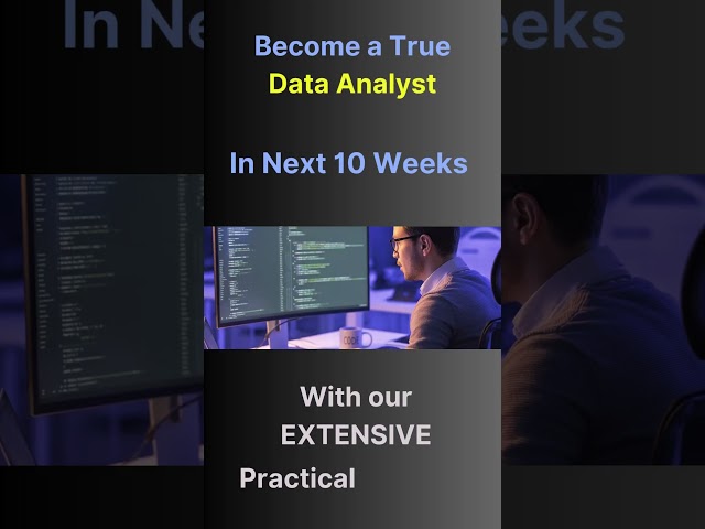 Data Analyst Training – Start Your Data Career with Confidence