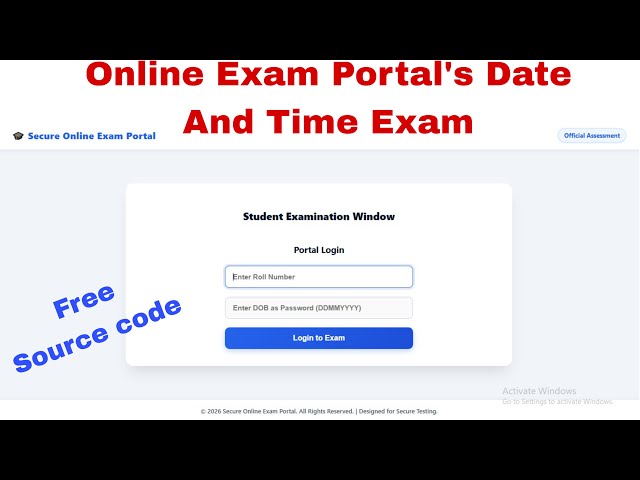 how Create online exam portal application use google sheet and app script use free no coding