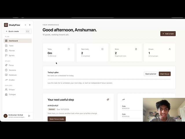 StudyFlow | Congressional App Challenge 2026