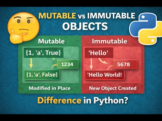 Internals of Python - Part 3 - Mutable and Immutable Objects in Python