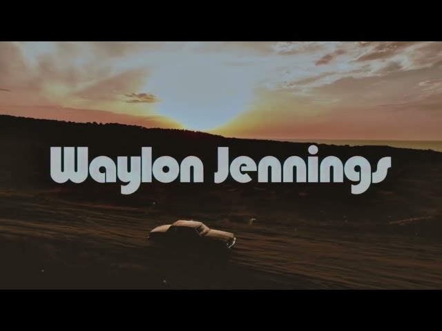 Waylon Jennings "Diamonds" (Official Lyric Video)
