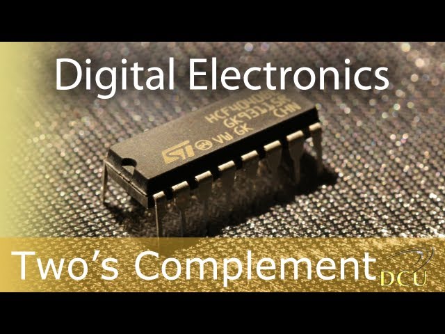 Digital Electronics: The 2's Complement