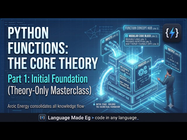 Introduction to Python Functions: Core Theory & Basics (Part 1)
