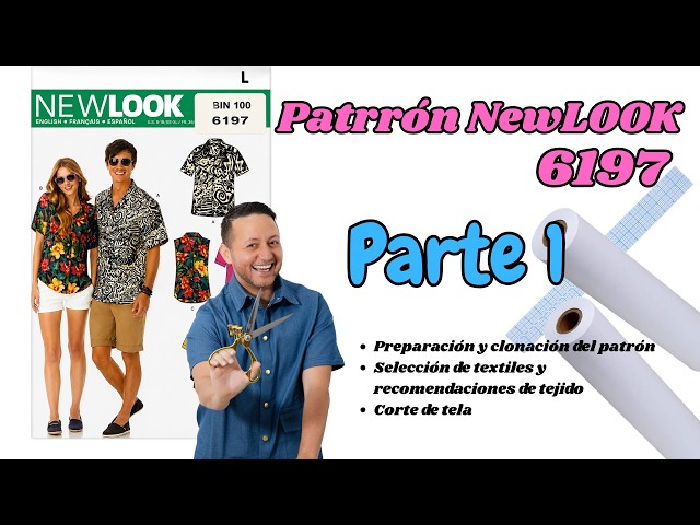 New Look Pattern 6197 Part 1. All About the Pattern, Identifying the Size, Style, and Fabric.
