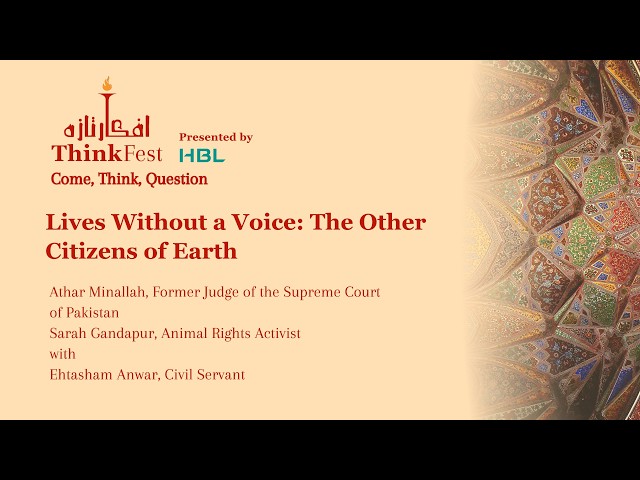 ThinkFest 2026: Lives Without a Voice, The Other Citizens of Earth.