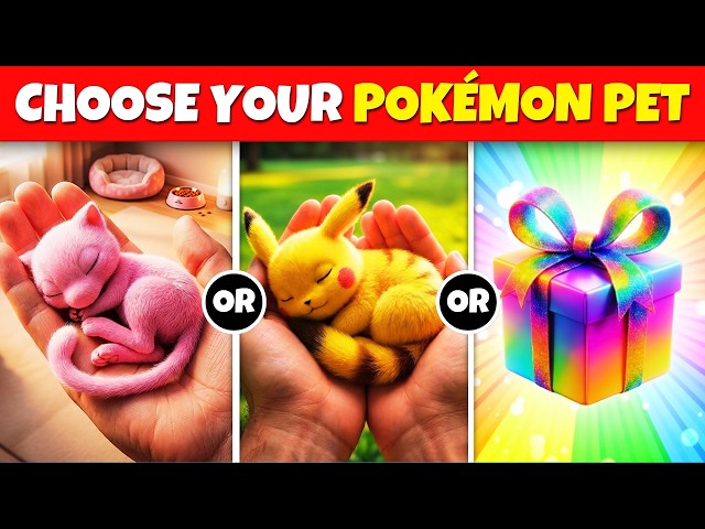 🐾 WOULD YOU RATHER…? Build Your Dream Pokémon Pet!