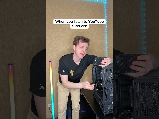YouTube Tutorials be like 💀