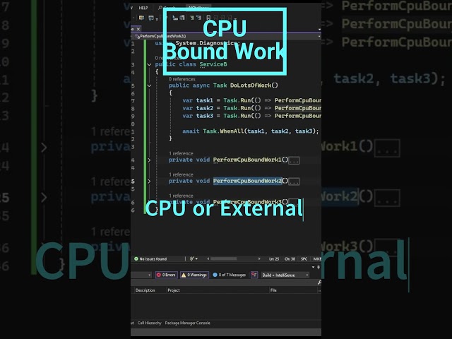 C# Async Await - New Thread - Asynchronous Programming #csharp