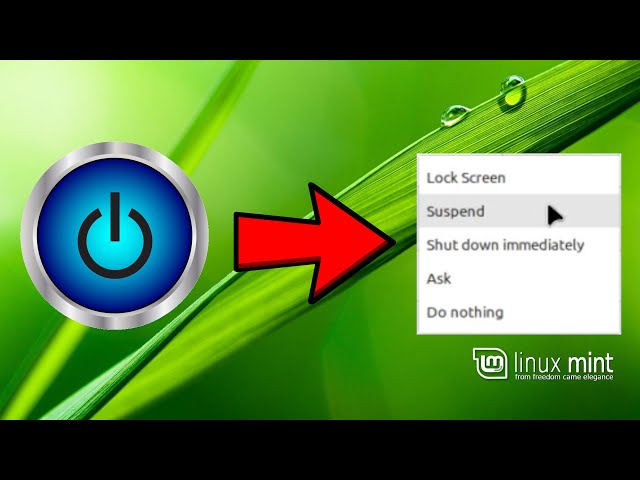 How To Change What The Power Button Does - Linux Mint Cinnamon (2025)