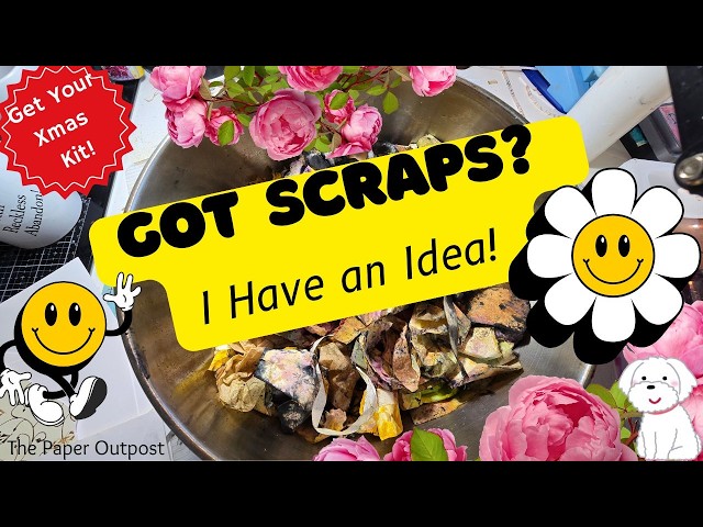 Don't Know What To Do With all Those  Scraps of Paper? I have an Idea! The Paper Outpost