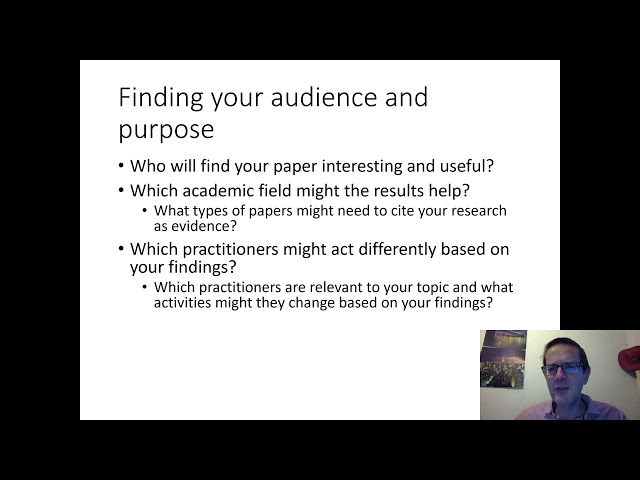 Publishing in social science journals