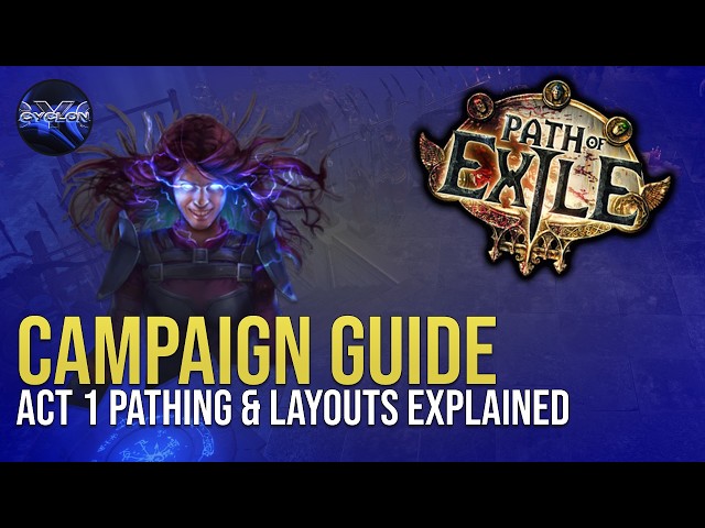 [PoE] Optimized Act 1 Zone and Levelling Guide