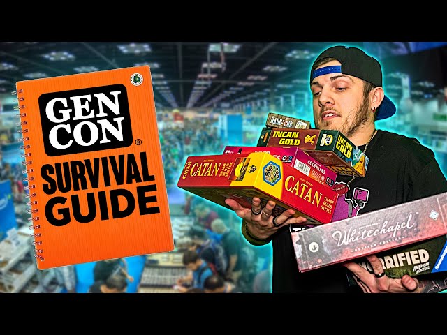 Ultimate Gen Con Survival Guide: Top Tips and Tricks