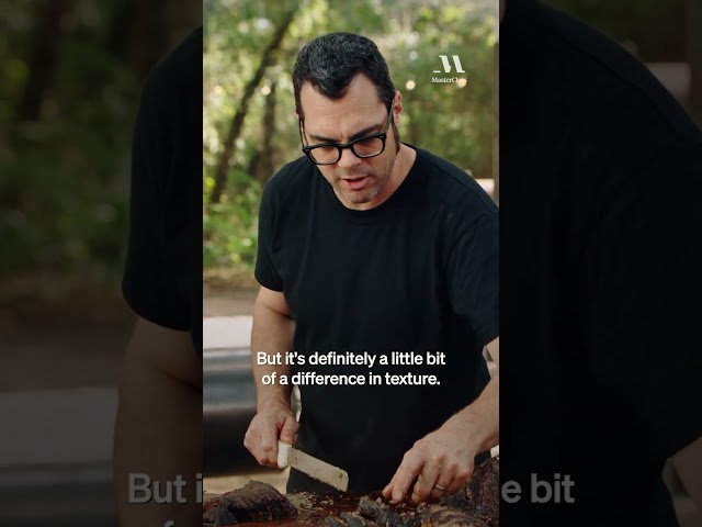 THIS is why brisket is cooked slowwww #aaronfranklin #bbqbrisket