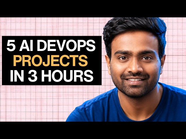 5 AI Projects for DevOps Engineers in 3 Hours | FREE Projects
