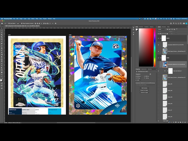 Design Chat: Lets Finish?? this Trading Card Design Maybe!