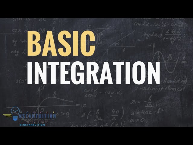 How to do Integration? (GCE O/N Level Additional Mathematics)