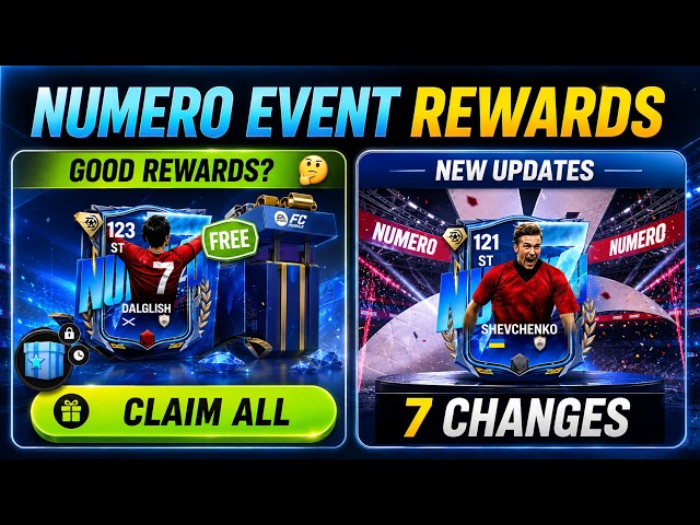 Numero Event Rewards are Here - 7 Updates done by EA | Mr. Believer