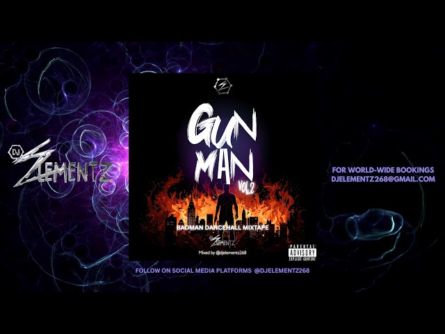 GUNMAN MIXTAPE VOL.2 | BADMAN DANCEHALL | BASHMENT MIX  2026 | DANCEHALL 2026 MIX | BADMAN CHUNES