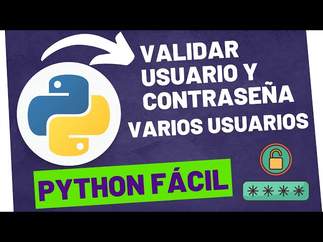 🔴 LOGIN with MULTIPLE USERS ✅ Python CODE for USERNAME and PASSWORD