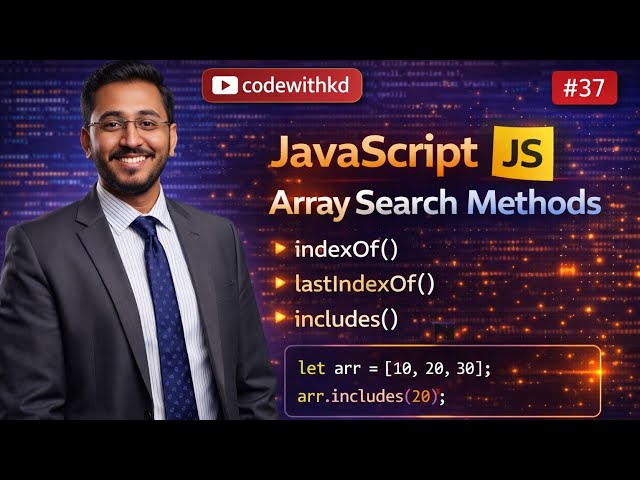 The Array Search Mistake You're Making RIGHT NOW