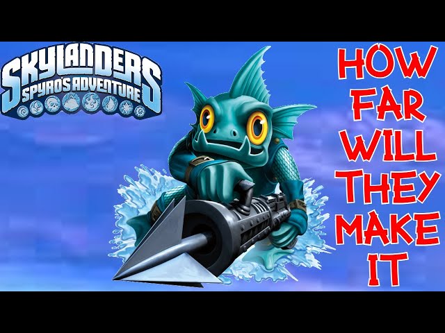 How Far Can Gill Grunt Make It in Skylanders Spyro's Adventure
