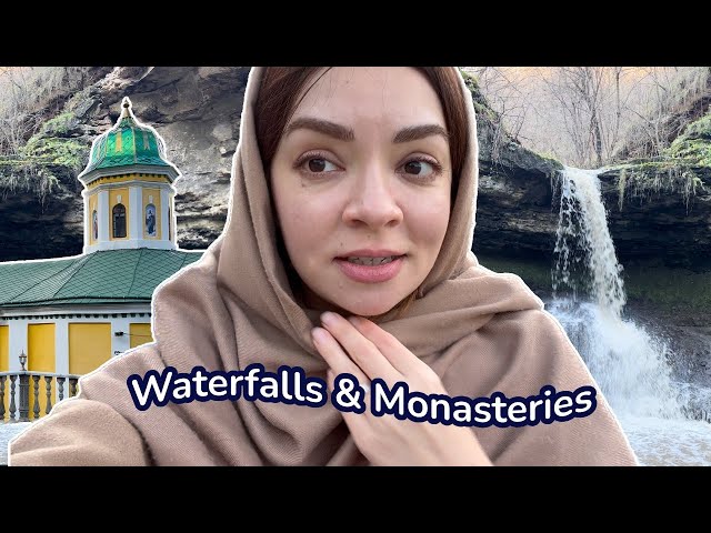 WATERFALL monastery in Moldova 💦
