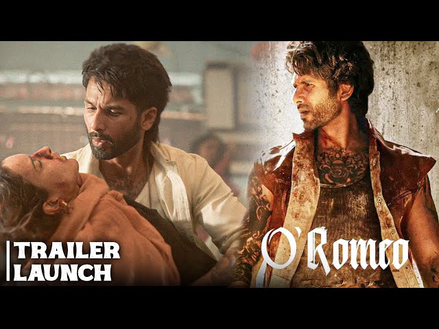 O' Romeo Trailer LIVE Launch: Triptii Dimri, Shahid Kapoor, Avinash, Farida Jalal & Nana Patekar