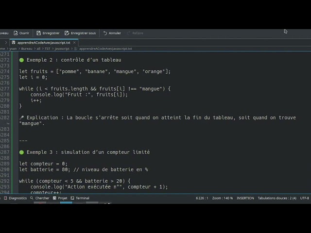 👉 JavaScript : Comment utiliser && dans une boucle while (exemples pratiques) Part 1