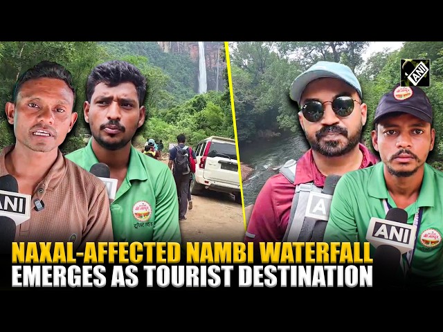 Naxal-Affected Nambi Waterfall Emerges As Major Tourist Destination In Bijapur District