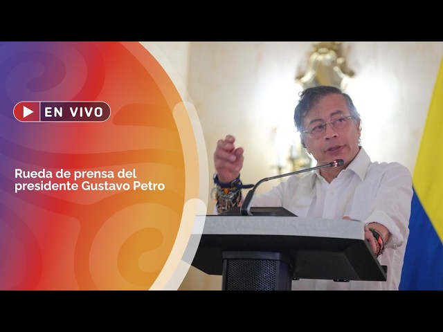 🔴🇨🇴 LIVE: President Gustavo Petro's Press Conference