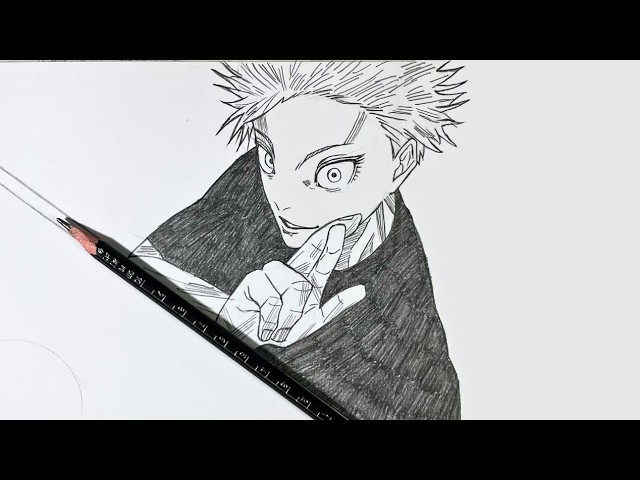 How To Draw Gojo Domain Expansion | Step By Step Easy Tutorial | Jujutsu Kaisen Drawing