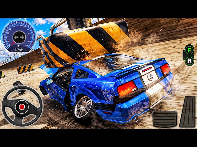 Car Crash Driving Simulator 3D | GT Ramp Stunt Challenge - Android GamePlay