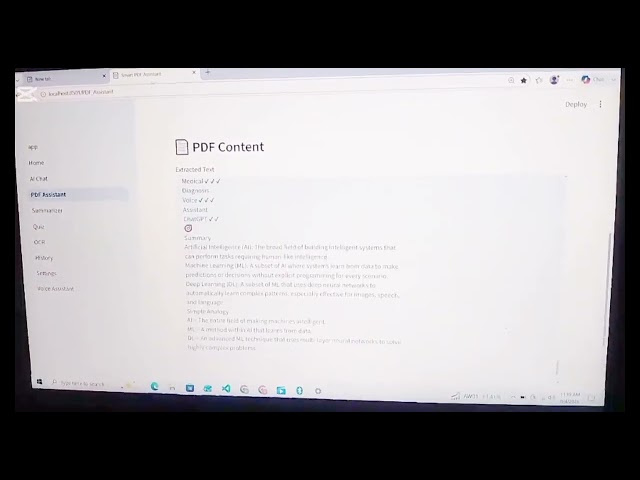 Smart AI study Assistant Final project for python developer 