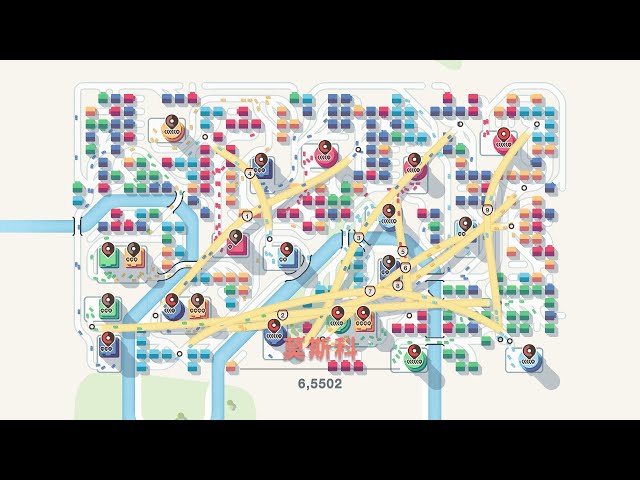 [某A][high score]Mini Motorways -  Moscow - 65502