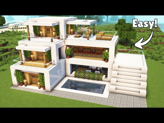 Minecraft: How to Build Modern House
