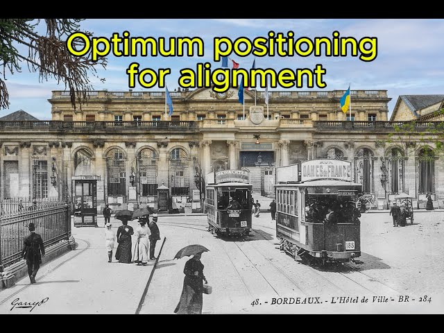 Finding the optimum position for hyperlong exposure photography