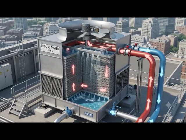 Cooling Tower Working Principle | Engineer's Viewpoint