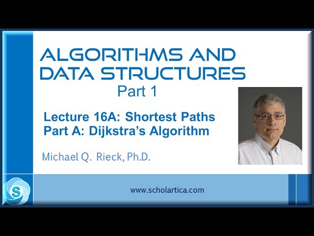 Shortest Paths and Dijkstra's Algorithm: Part 1