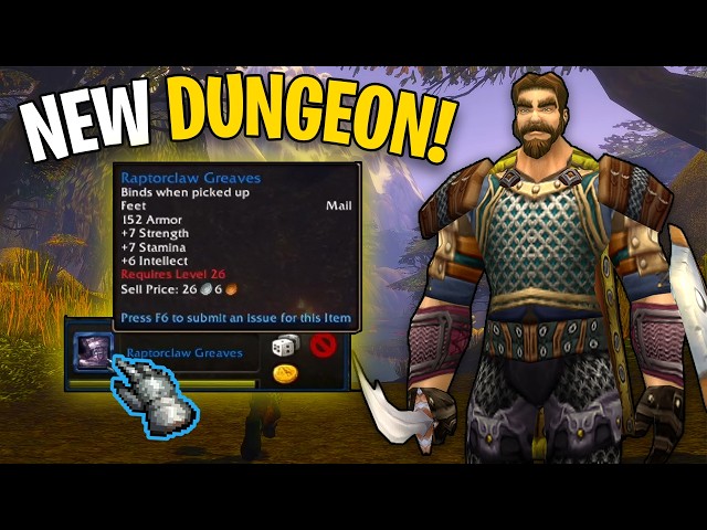 I Ran The NEW Wetlands Dungeon! (WoW Forever)