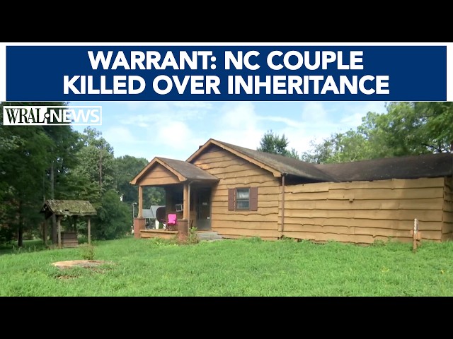 Warrants: NC couple killed over $75K inheritance