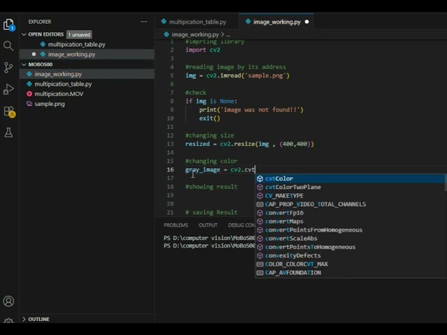 How to use an image in python ?(part 1)