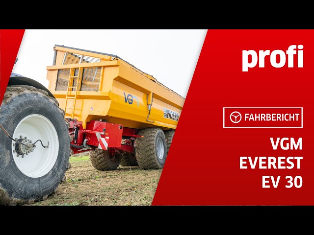 VGM Everest EV 30 dump truck | profi #test drive
