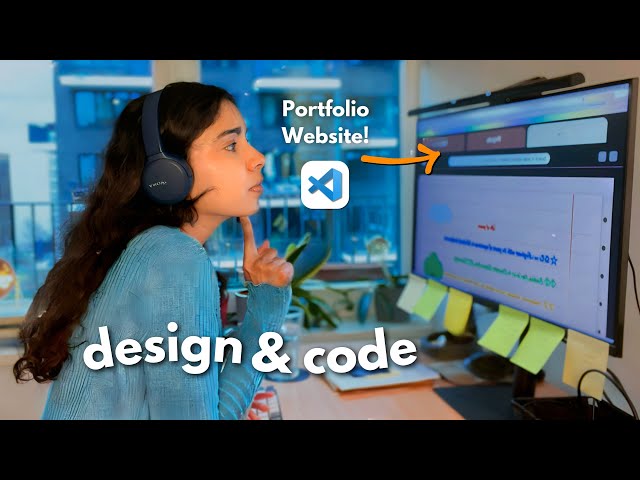 I tried coding my portfolio website in 3 hours!