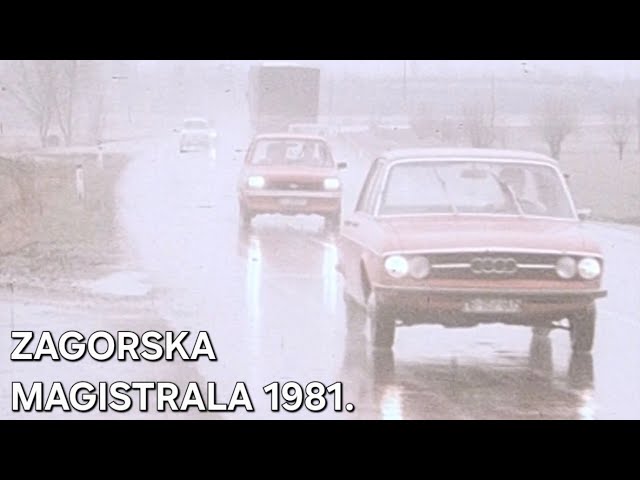 Zagorska magistrala 1981.