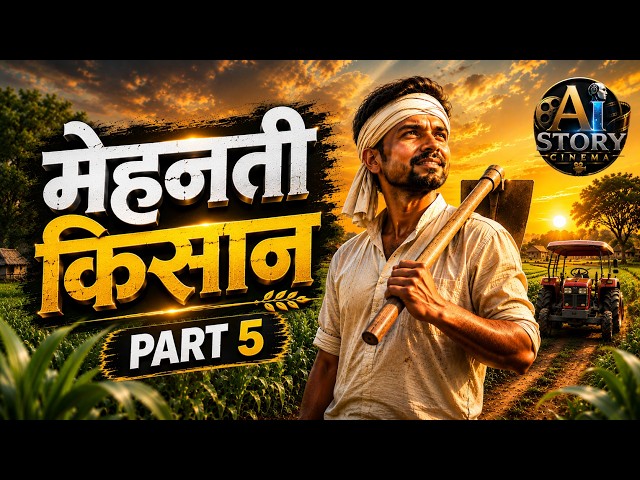 मेहनती किसान part_5 #ghiblistyle ​ #Nostalgic90s​#90sStory​#HindiStory​ #EmotionalStory​ #Animation
