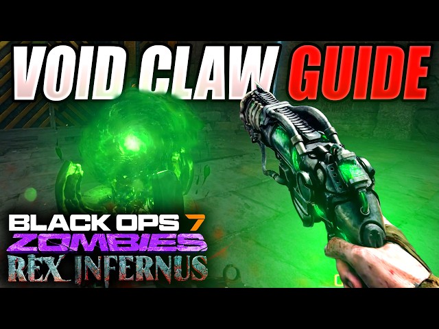 Rex Infernus How to Get Grapple Gun Void Claw Guide! (Black Ops 7 Zombies Special Grapple Weapon)