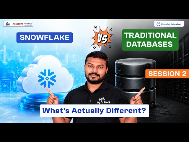 Snowflake vs Traditional Databases | What's Actually Different? | Session 2
