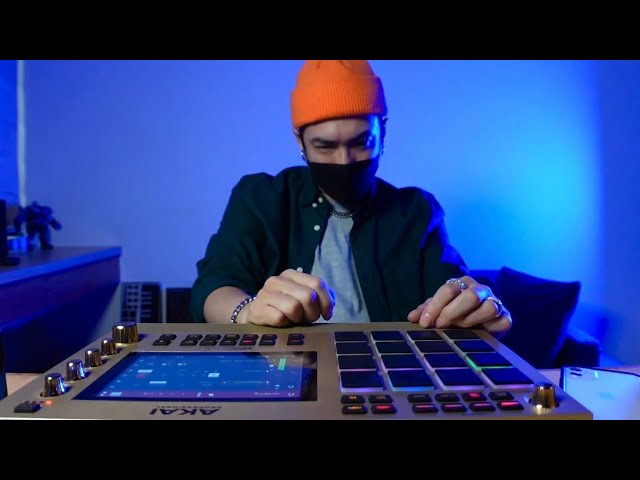 Finger Drumming｜ Akai MPC Live II ｜Boom Bap Hiphop Rap  取樣機 手指鼓 MPC Live 2 Gold Edition｜人四 JENSZU