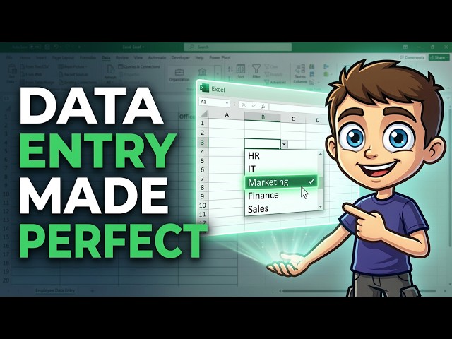 Two Little Excel Tips to Improve Data Entry Accuracy